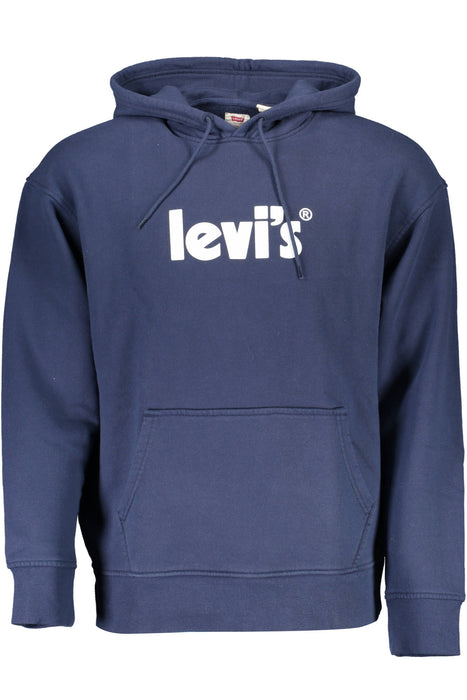 Levis Mens Blue Sweatshirt Without Zip