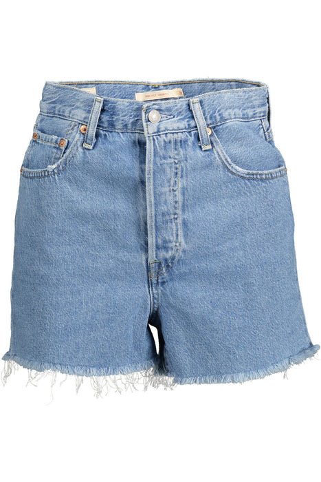 Levis Jeans Short Woman Light Blue