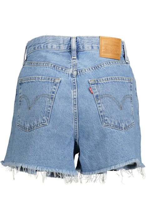 Levis Jeans Short Woman Light Blue