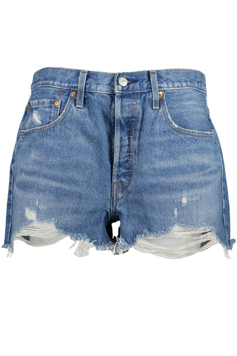 Levis Jeans Short Woman Blue