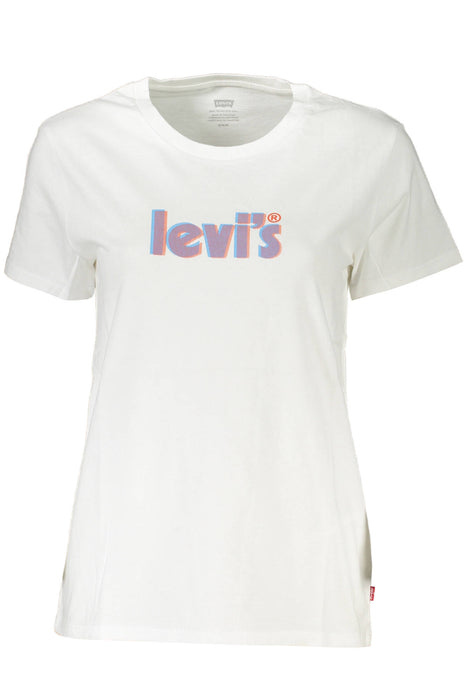 Levis White Womens Short Sleeve T-Shirt