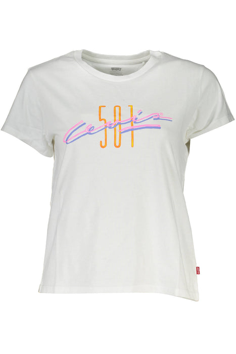 Levis Short Sleeve T-Shirt Women White