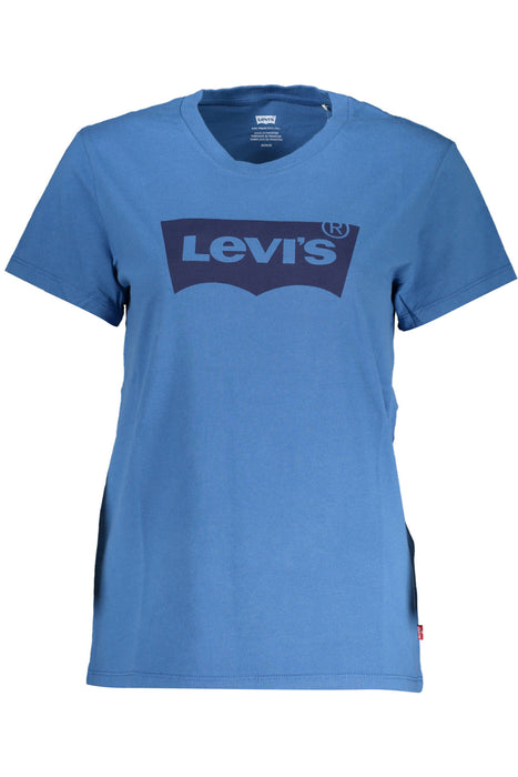 Levis Blue Woman Short Sleeve T-Shirt