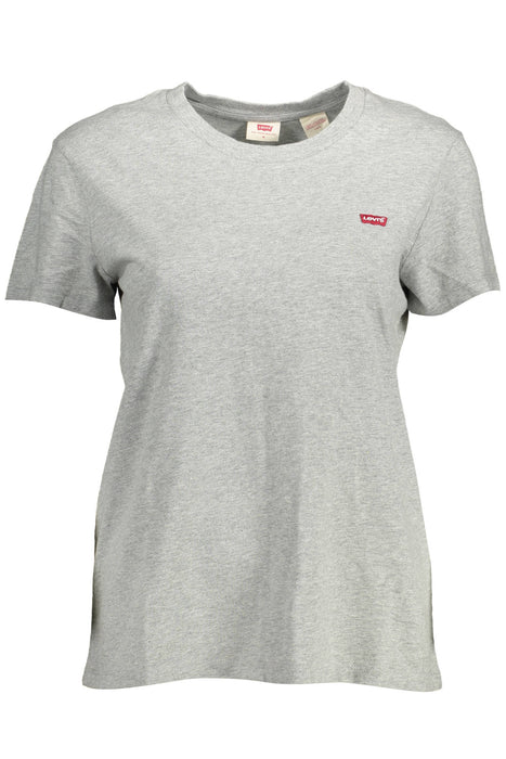 Levis Womens Short Sleeve T-Shirt Gray