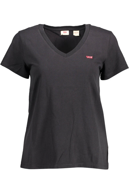 Levis Womens Short Sleeve T-Shirt Black