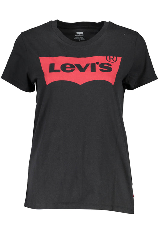 Levis Womens Short Sleeve T-Shirt Black