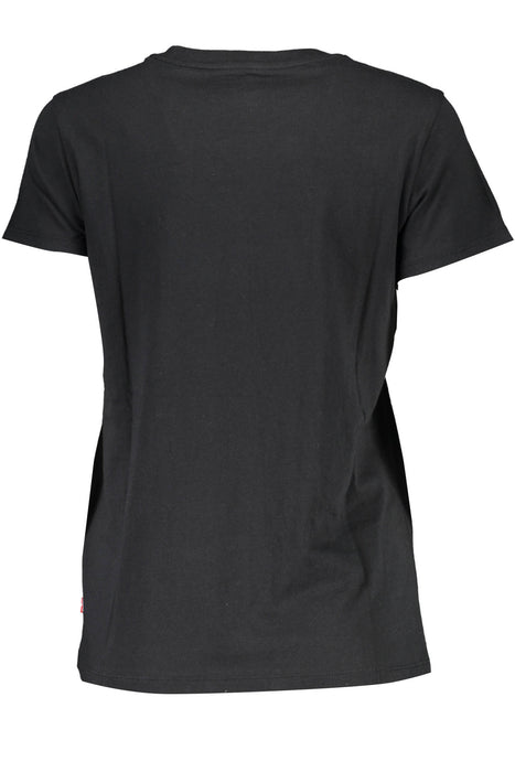 Levis Womens Short Sleeve T-Shirt Black