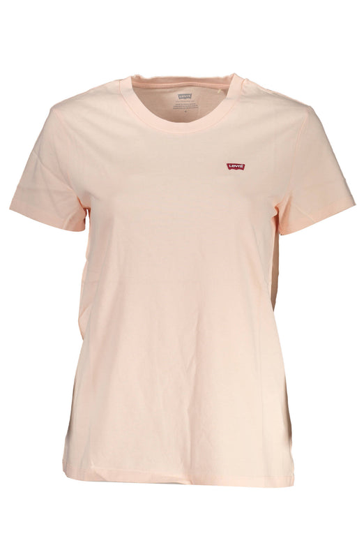 Levis Pink Womens Short Sleeve T-Shirt