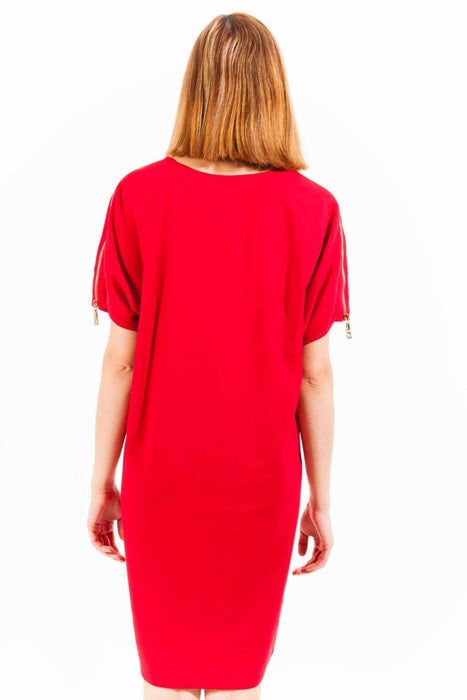 Love Moschino Red Woman Short Dress