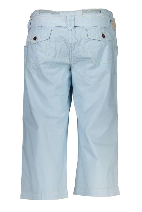 Murphy&Nye Light Blue Womens Bermuda Pants