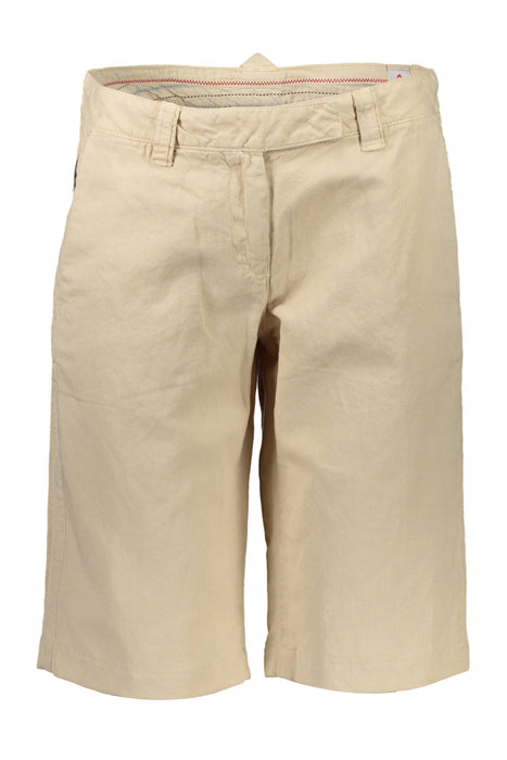 Murphy&Nye Beige Womens Bermuda Pants