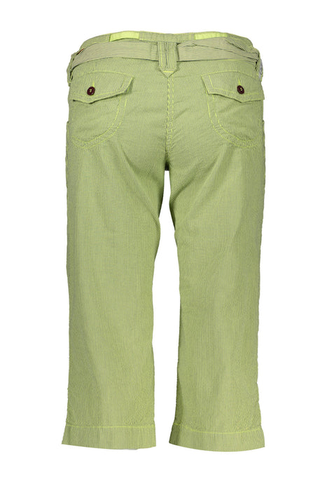 Murphy&Nye Womens Green Bermuda Pants