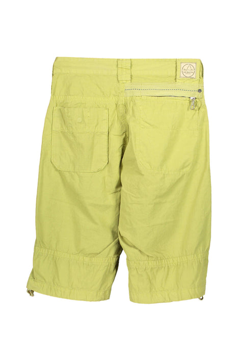 Murphy&Nye Mens Green Bermuda Pants