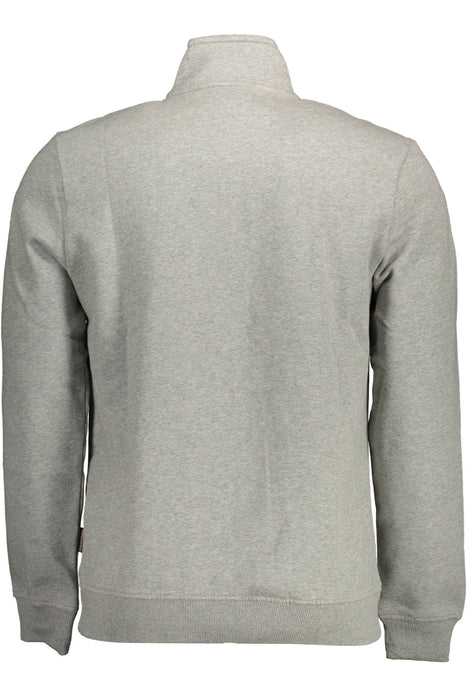 Napapijri Sweatshirt With Zip Man Gray