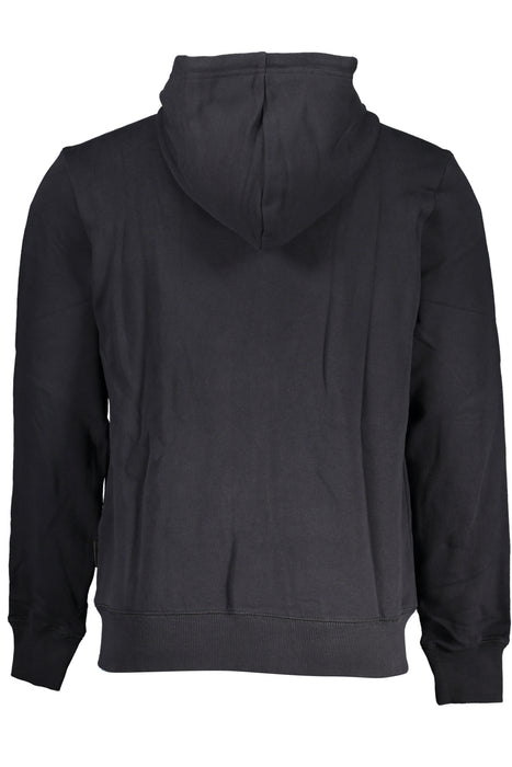 Napapijri Mens Black Zip Sweatshirt