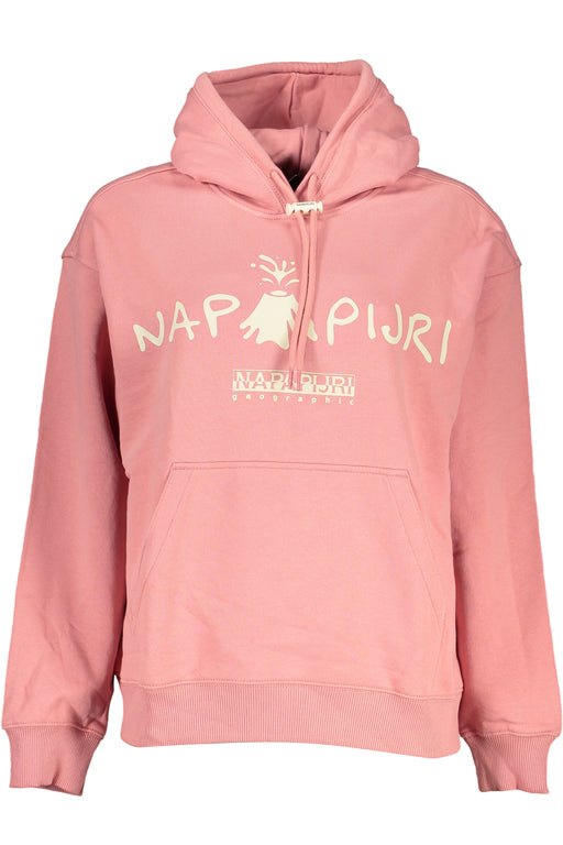 Napapijri Womens Pink Sweatshirt Without Zip