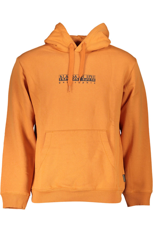 Napapijri Sweatshirt Without Zip Orange Man