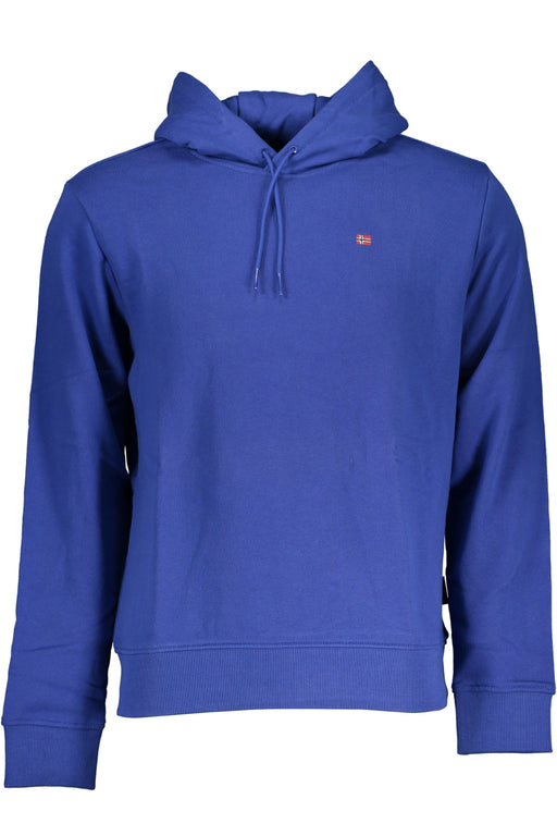 Napapijri Mens Blue Zipless Sweatshirt