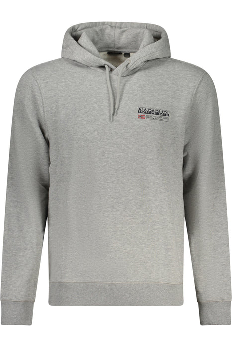 Napapijri Mens Zip-Free Sweatshirt Grey