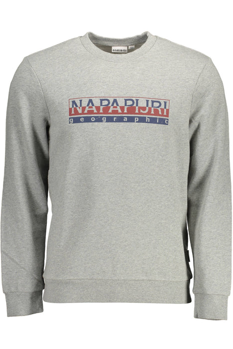 Napapijri Sweatshirt Without Zip Man Gray