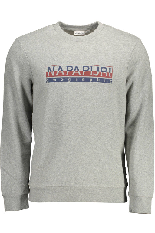 Napapijri Sweatshirt Without Zip Man Gray