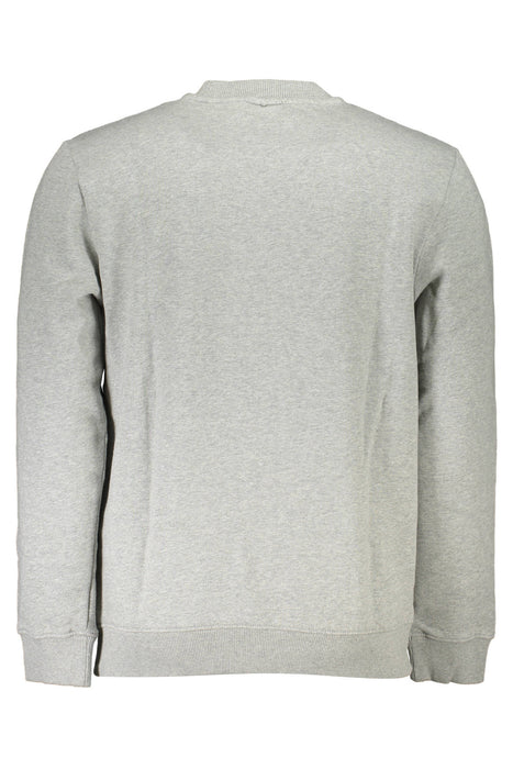 Napapijri Mens Gray Zipless Sweatshirt