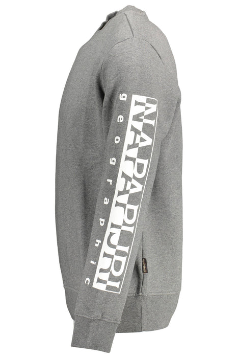 Napapijri Sweatshirt Without Zip Man Gray