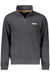 Napapijri Mens Black Zip-Up Sweatshirt