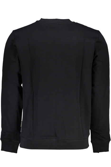 Napapijri Mens Black Zipless Sweatshirt