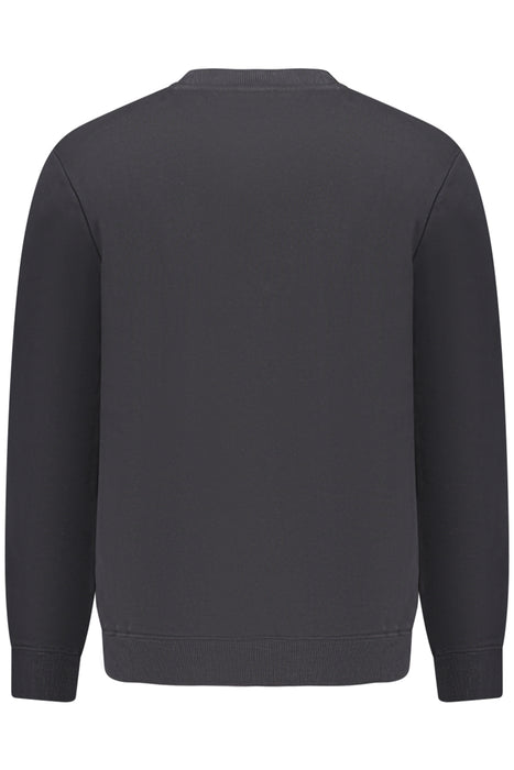 Napapijri Mens Black Zip-Up Sweatshirt