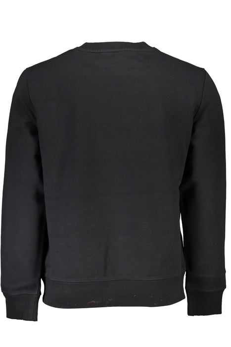 Napapijri Mens Black Zipless Sweatshirt