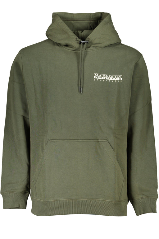 Napapijri Green Mens Zipless Sweatshirt