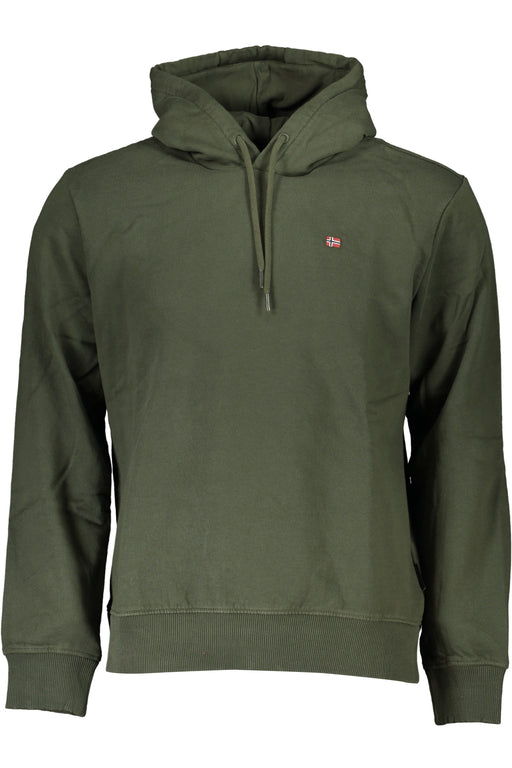 Napapijri Green Mens Zipless Sweatshirt