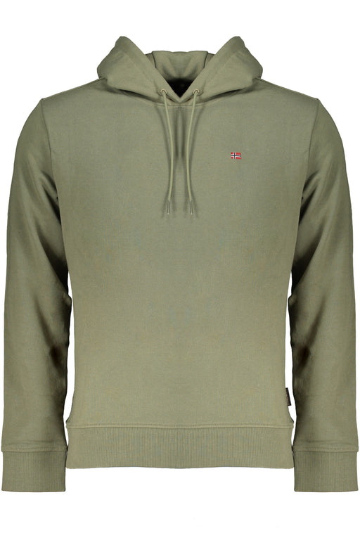 Napapijri Green Mens Zipless Sweatshirt