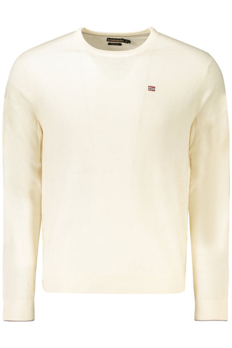 Napapijri Mens White Sweater