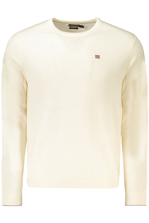 Napapijri Mens White Sweater