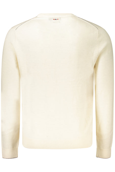 Napapijri Mens White Sweater