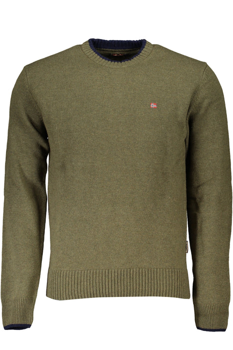 Napapijri Green Mens Sweater