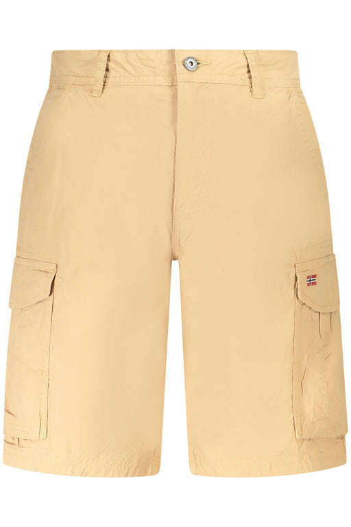 Napapijri Mens Bermuda Pants Beige