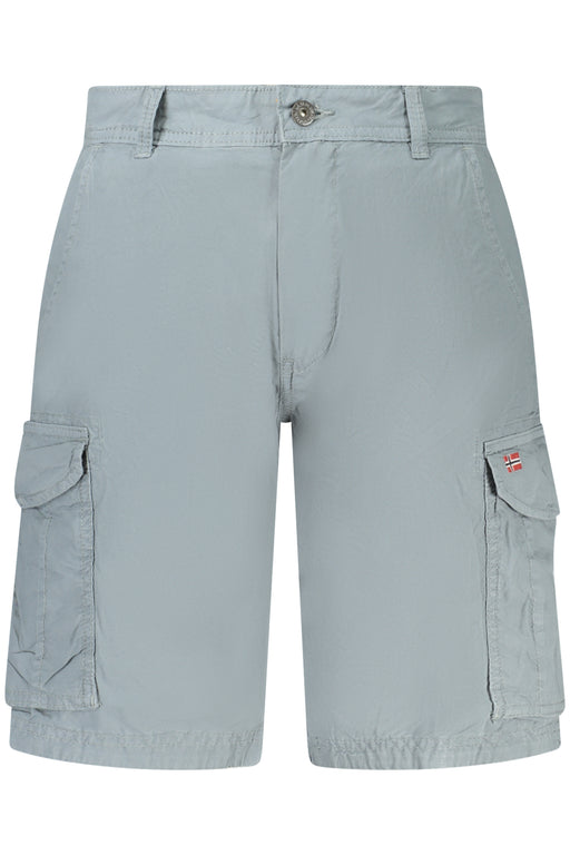 Napapijri Mens Bermuda Pants Grey
