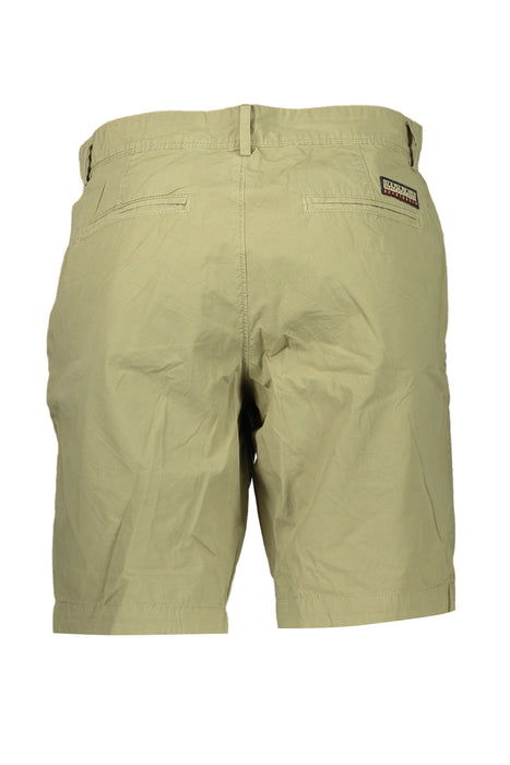 Napapijri Green Mens Bermuda Pants