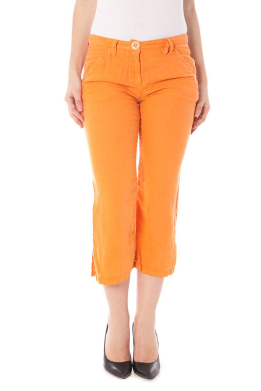 Napapijri Womens Orange Pinocchietto Pants