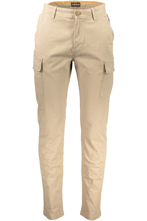 Napapijri Mens Beige Pants