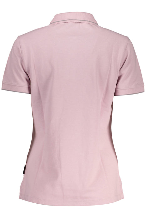 Napapijri Polo Short Sleeve Woman Pink