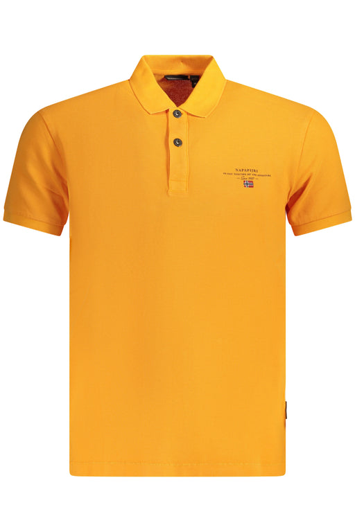 Napapijri Polo Short Sleeves Men Orange
