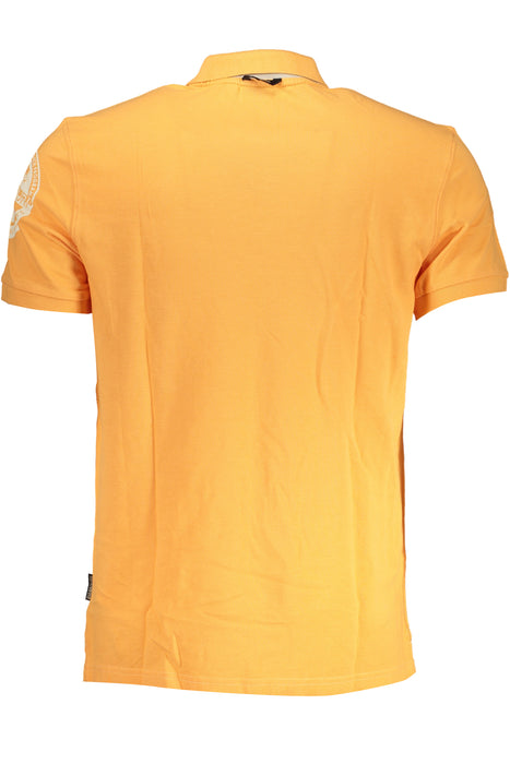 Napapijri Ανδρικό Orange Short Sleeved Polo Shirt | Αγοράστε Napapijri Online - B2Brands | , Μοντέρνο, Ποιότητα - Αγοράστε Τώρα