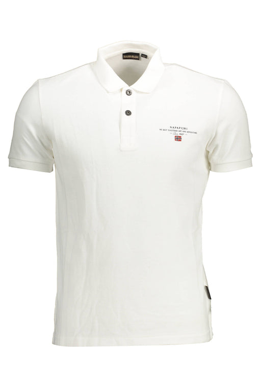 Napapijri Polo Short Sleeve Man White