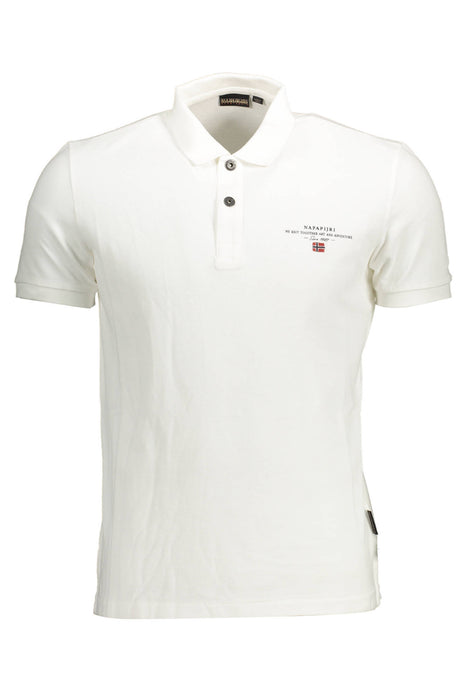 Napapijri Polo Short Sleeve Man White