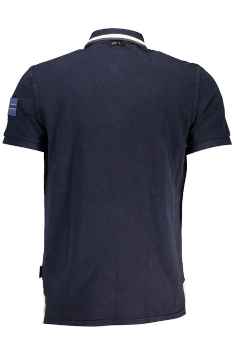 Napapijri Ανδρικό Short Sleeved Polo Shirt Blue | Αγοράστε Napapijri Online - B2Brands | , Μοντέρνο, Ποιότητα - Υψηλή Ποιότητα