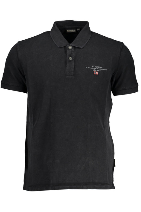 Napapijri Polo Short Sleeve Man Black